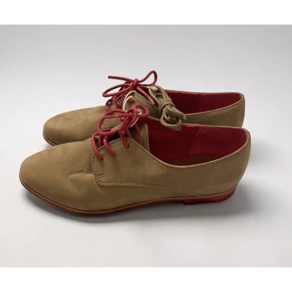 NEW Mossimo Supply Co Oxford Shoes Tan Lace Up Women’s size 7 FAST SHIP 3349-16